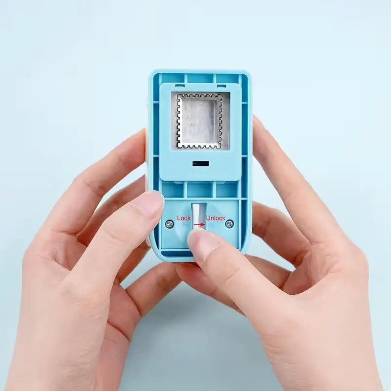 📮Stamp punch and embossing tool, suitable for junk diaries and scrapbooks