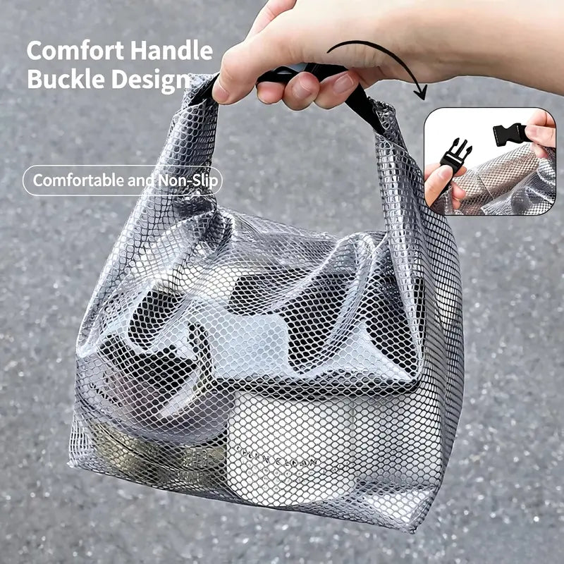 🧴Waterproof Mesh Shower Caddy Bags