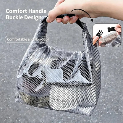 🧴Waterproof Mesh Shower Caddy Bags