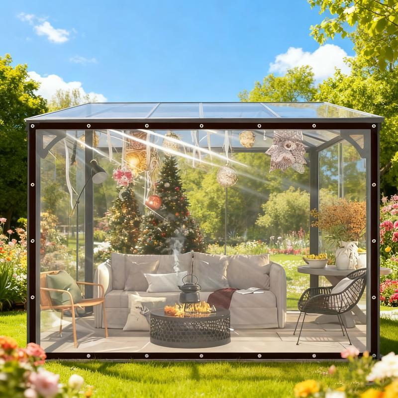 🛡️Heavy-Duty Clear Waterproof Tarpaulin