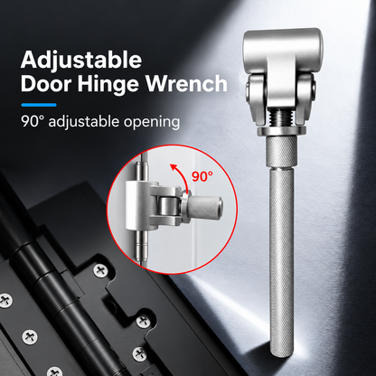 ⚙️Stainless steel universal adjusting wrench - suitable for interior and exterior doors, cabinets, and wooden doors