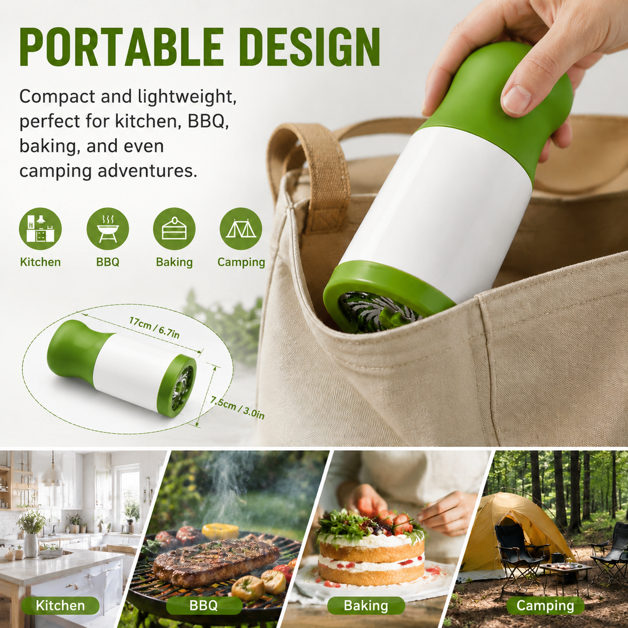Spice Grinder, Suitable For Vegetables And Various Spices