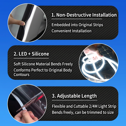 💡Automatic-sensing LED tail light strip