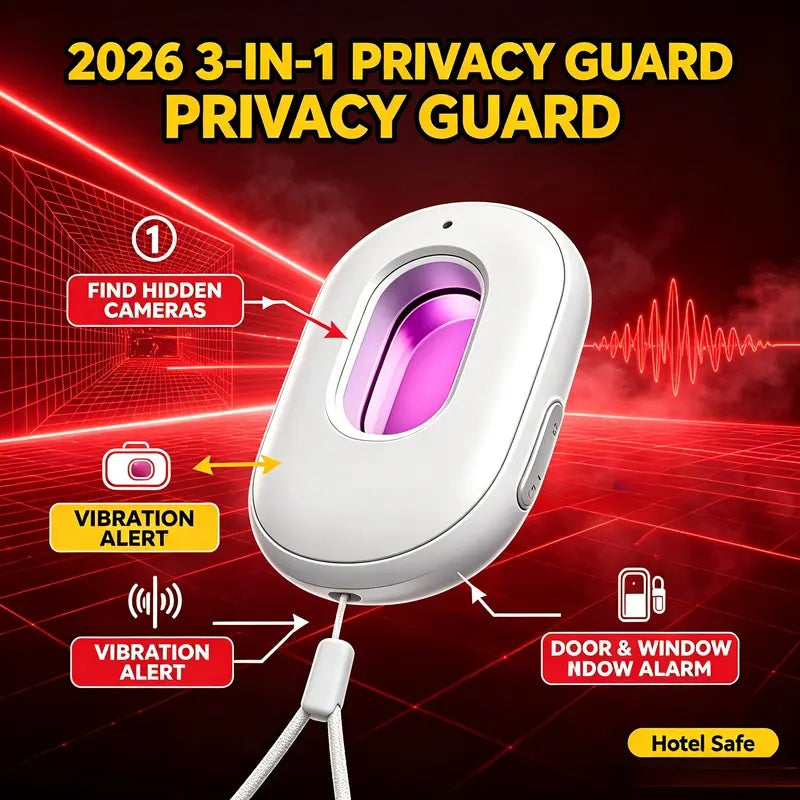 🏨Upgraded Second Generation Hidden Camera Detector - Suitable for Hotels, Airbnbs, and Home Offices