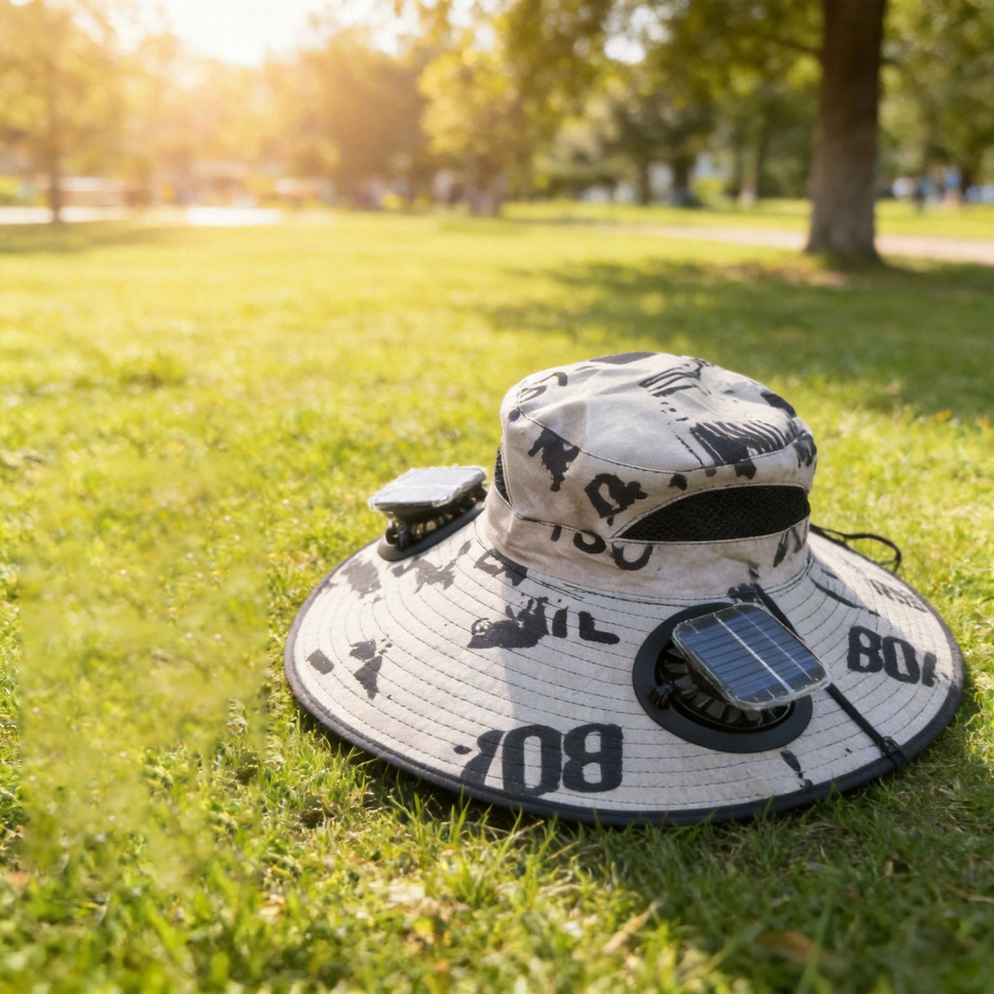 🌞New Solar-Powered Outdoor Cooling Fan Hat
