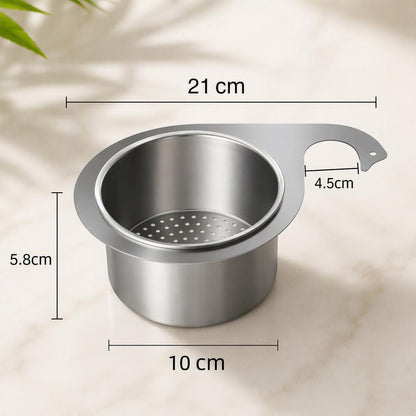 Stainless Steel Swan Sink Strainer Basket