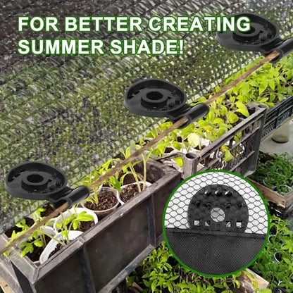 🔒20 Pcs Outdoor heavy-duty universal sunshade clips - securely hold mesh sunshade sails, tarpaulins, and awnings