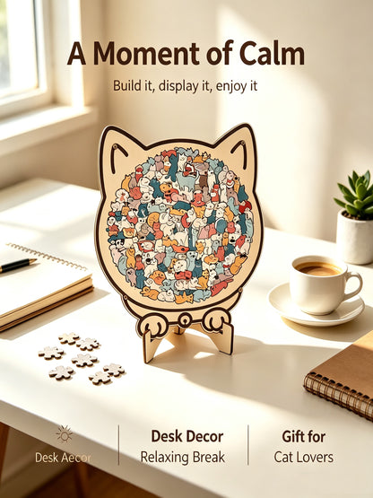Cat Puzzles Are Super Cute, Fun, And Stress-Relieving.