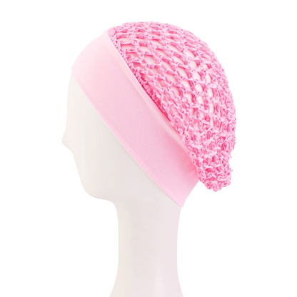 🌙Stretchy Wide-Edge Sleeping Cap Set