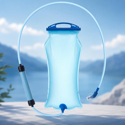 💧⛺6-liter gravity-fed multi-functional camping water purifier
