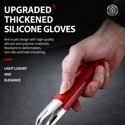 🛡️2-in-1 Stainless Steel Grill Tong &amp; Spatula