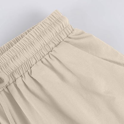 👖 Women's Casual Cotton Linen Capris