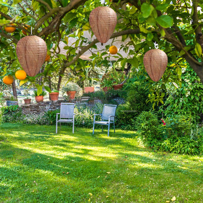 🐝🚫 4 Pack Fake Wasp Nest Decoy for Outdoor Hanging – Natural Wasp Deterrent