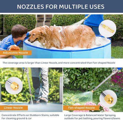 🔥BUY 2 FREE SHIPPING - Jet Nozzle Power Washer for Garden Hose