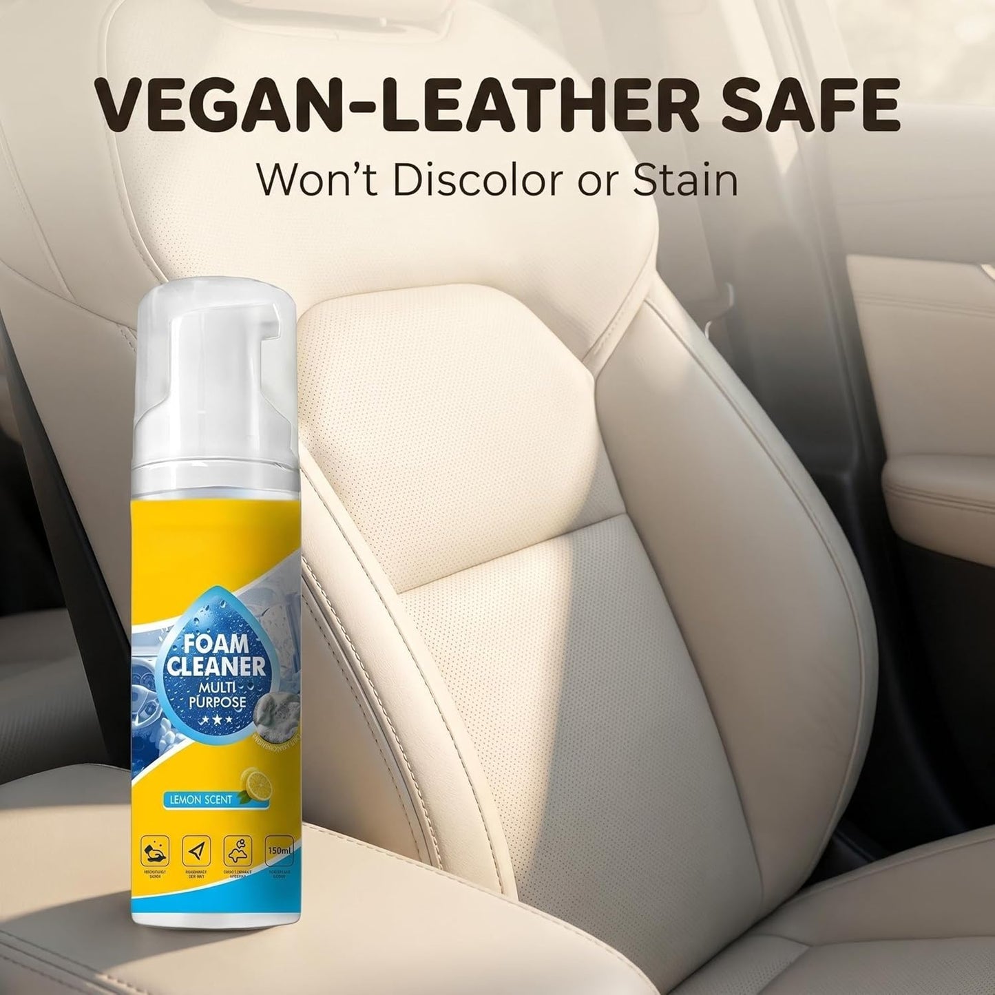 🧼✨ Foam Cleaner Multi Purpose 4-in-1 Spray