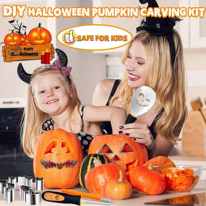 🎃Halloween Pumpkin Carving Kit – Family DIY Set