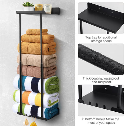 🪝Extendable bathroom towel rack