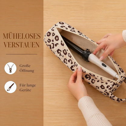 👜Portable zippered cosmetic bag - suitable for bathroom and office