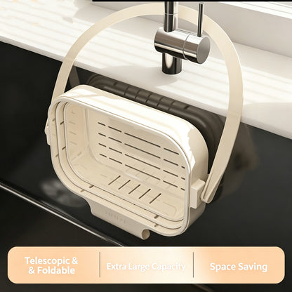 Foldable Hanging Kitchen Sink Drain Basket