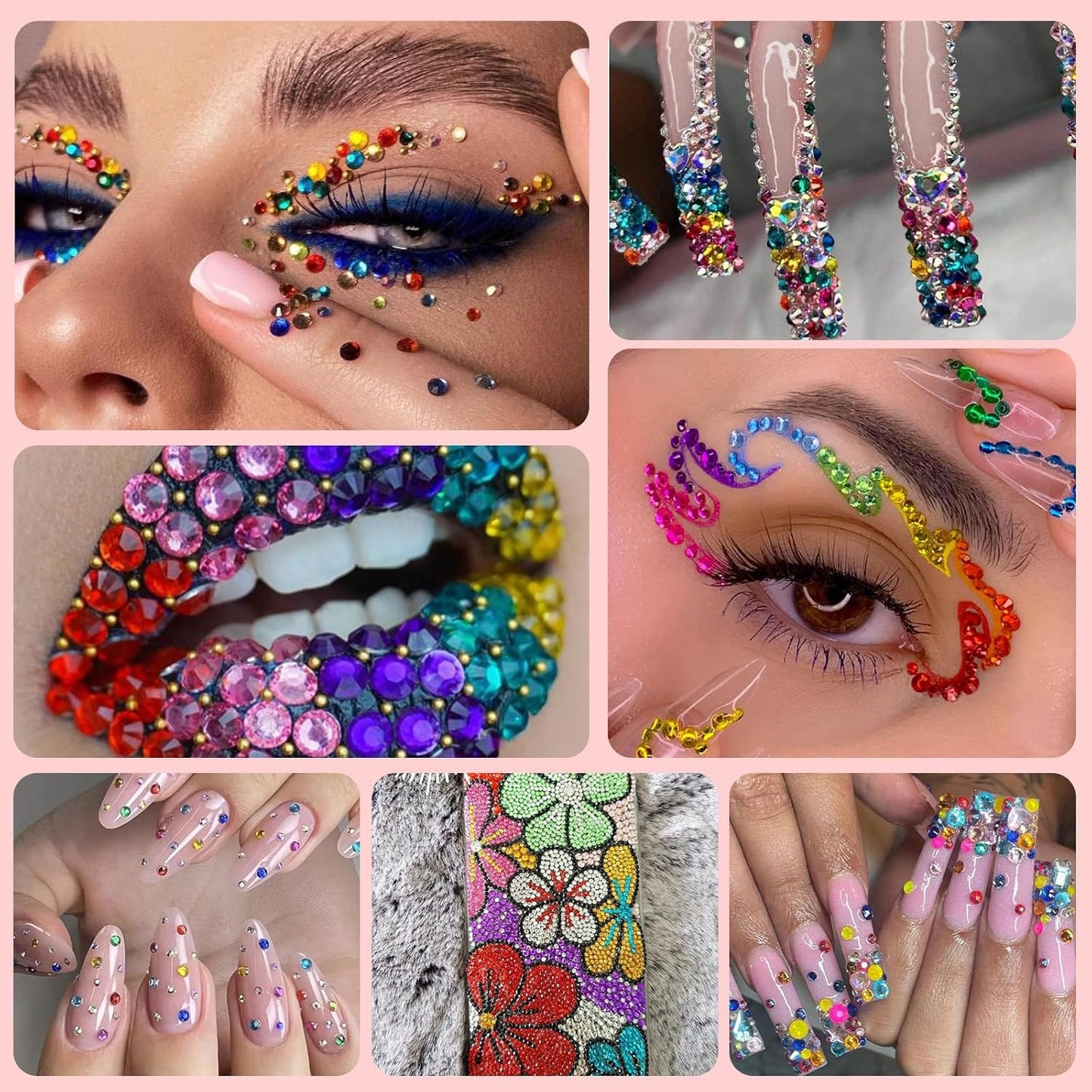 💎 Jelly Flatback RhinestonesBedazzling Kit, DlY Diamond Art
