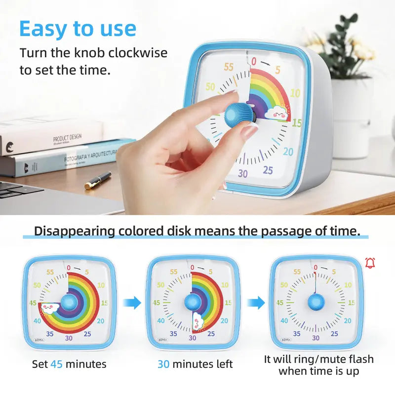 🎨Visual timer for children's school hours