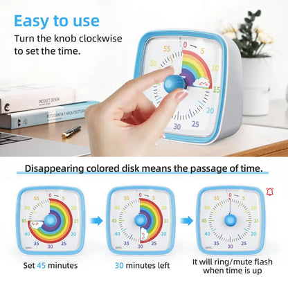 🎨Visual timer for children's school hours