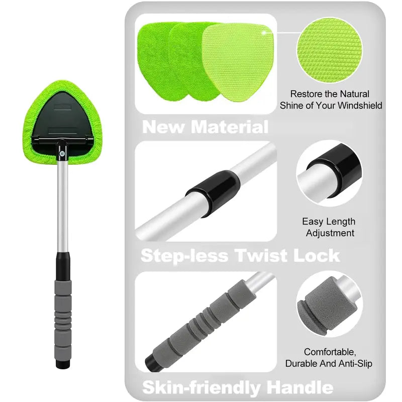 Car Retractable Window Defroster Cleaning Brush