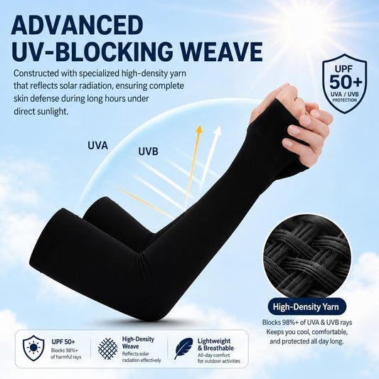 ☀️❄️Unisex quick-drying compression arm protectors