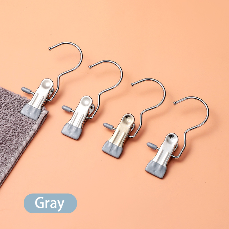 ⚙️20/30/40pcs Boot Hangers Clips Laundry Hooks Stainless Steel