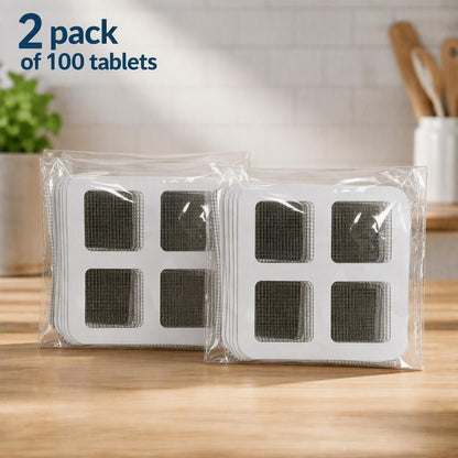 50PCS PackDisposable Shower Drain Hair Catcher