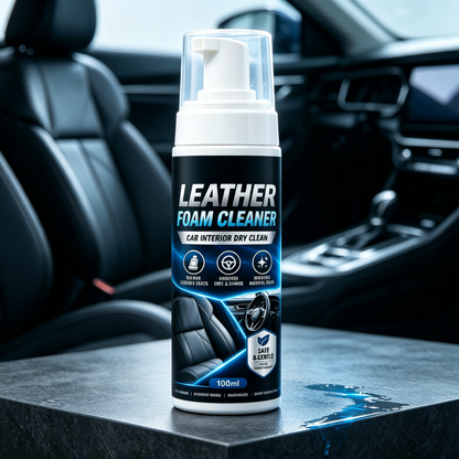 Car Interior Leather Foam Cleaner Kit
