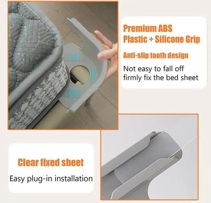 🛌🔒 Summervibes-Lock Sheet Holders Set of 4