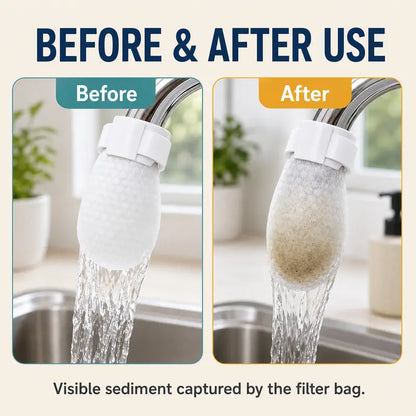 💧Disposable cotton faucet filter bags