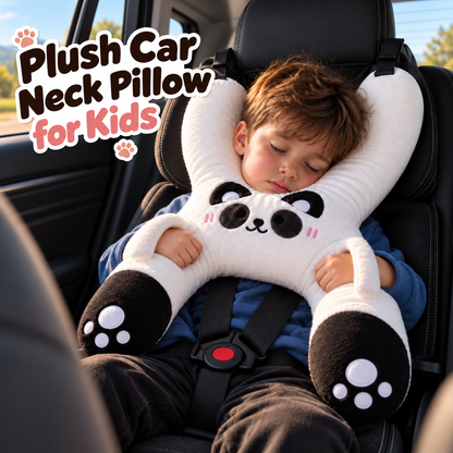 🚗Kids H‑Shape Car Travel Neck Pillow 🐼