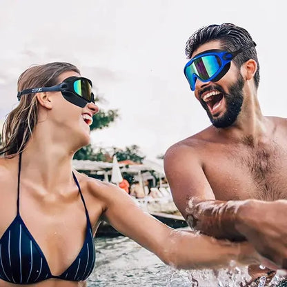 🔥Hot Sale 49% off🌟😎 Swim Goggles with Waterproof Earplugs & Nose Clip