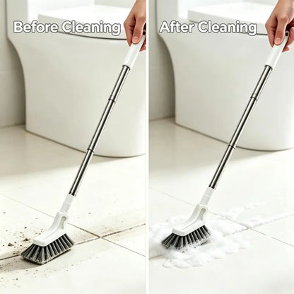 🧹Stainless Steel Extendable Long-Handled Crevice Cleaning Brush – A cleaning tool for bathrooms and hard-to-reach narrow gaps