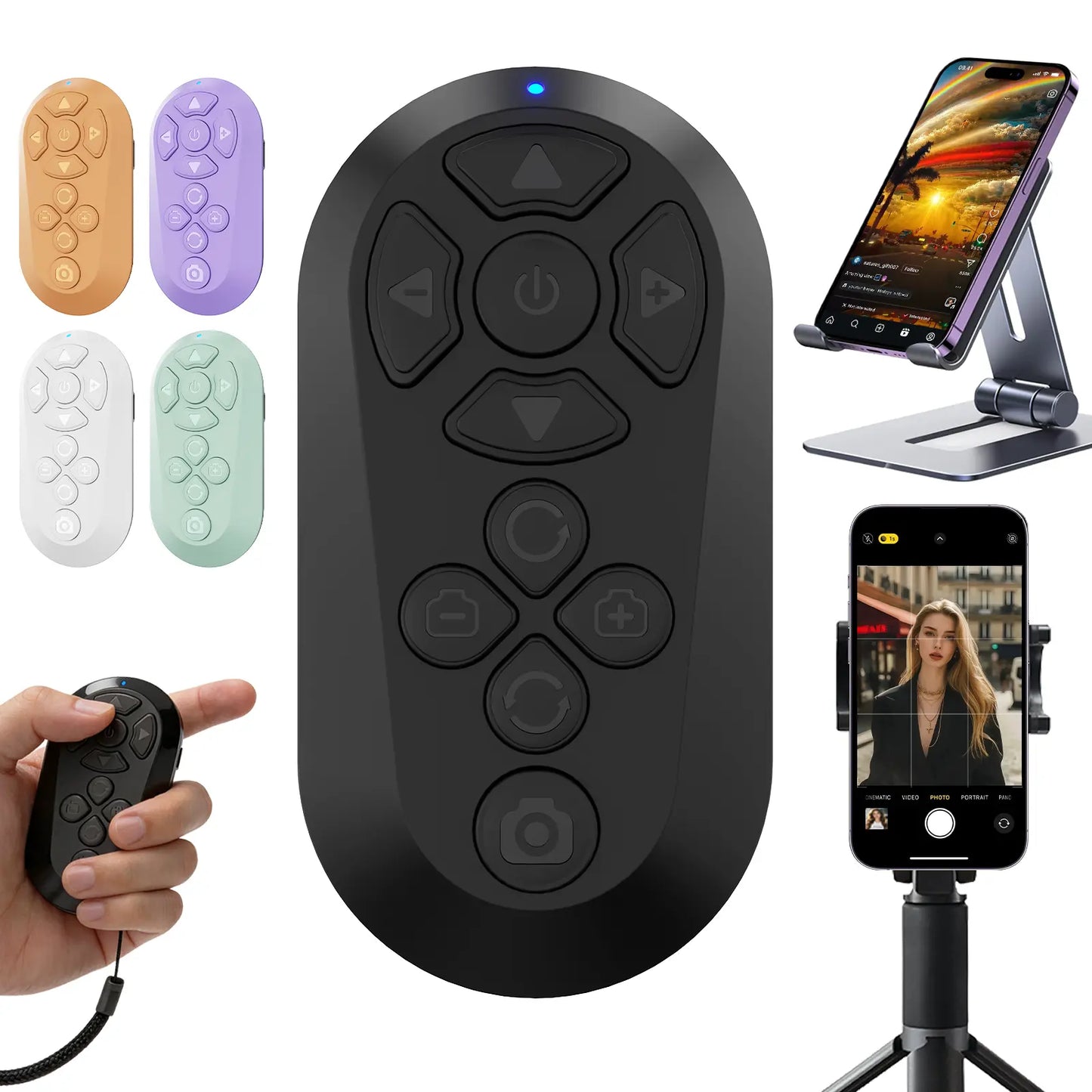 📱Short-video mobile device controls Bluetooth remote controller