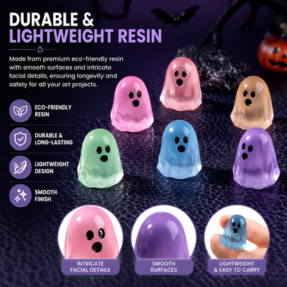 👻Six-color creative glow-in-the-dark ghost ornament