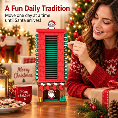 🎄Creative Christmas Chimney Advent Calendar – 24-Day Holiday Countdown
