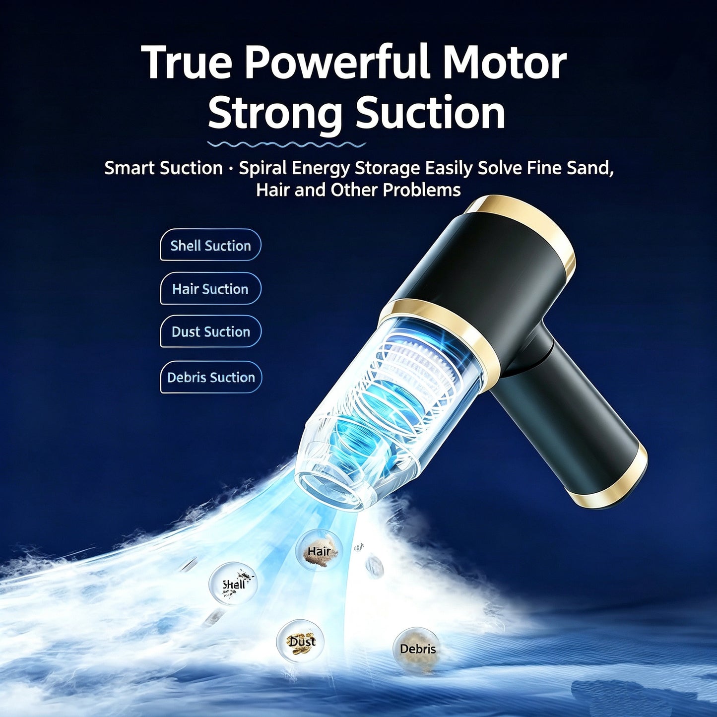 Portable Handheld Car Cordless Vacuum Cleaner