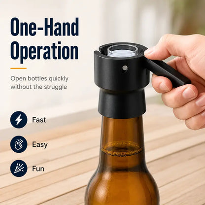 Creative Fun Catapulting Cap-Shooting Bottle Opener