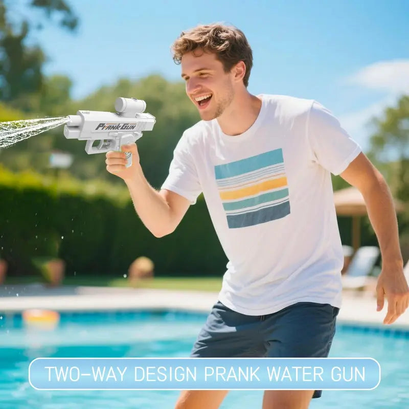 Fun and Creative Double-Sided Anti-Spraying Water Gun