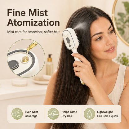 Electric Spray Retractable Airbag Comb