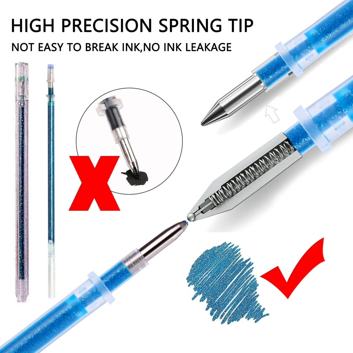 🎨Glitter Gel Pen Set