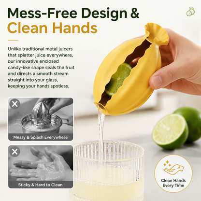 🍋Fun Silicone Lemon Juicer