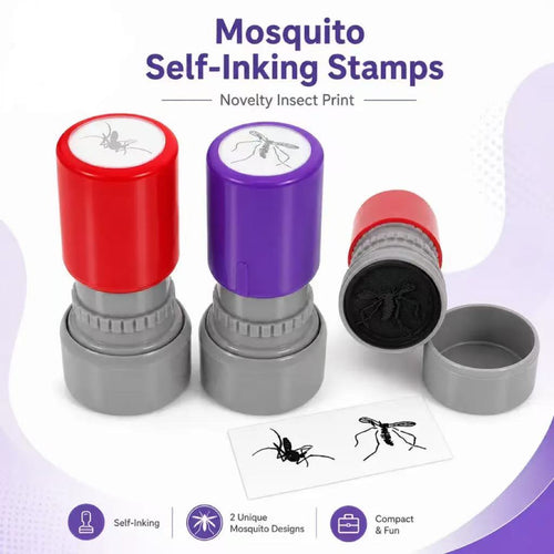 Mosquito Prank Funny Stamper Self Inking Stamps