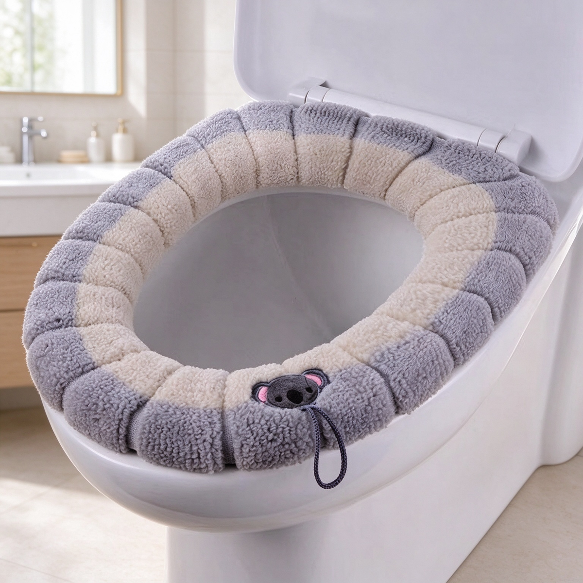 Lightweight Washable Soft Toilet Seat Cushion