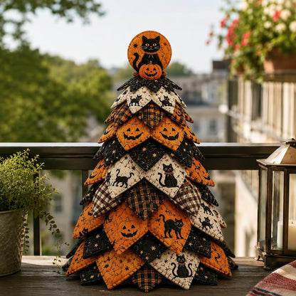 🎄American Christmas Tree Patchwork Kit