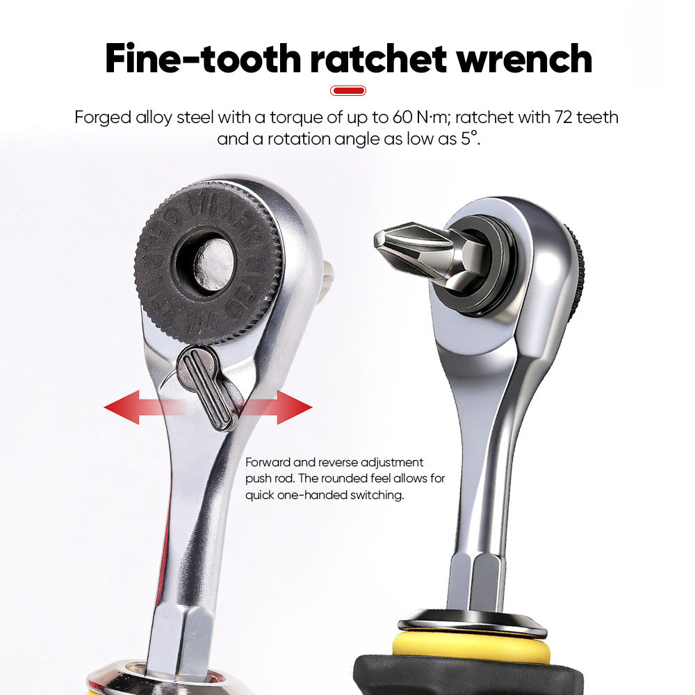 Fvaulity™ Multifunctional Tooth-Shaped Screwdriver Set