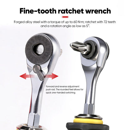 Fvaulity™ Multifunctional Tooth-Shaped Screwdriver Set